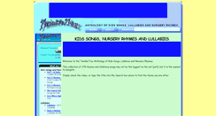 Desktop Screenshot of kidssongs.twinkletrax.com